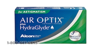 Air Optix Plus HydraGlyde for Astigmatism $75 off rebate
